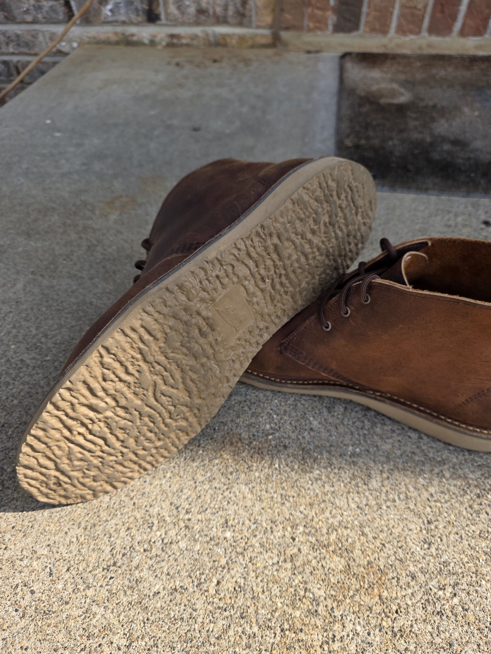 Red Wing Weekender Chukka In Copper Leather - Men's 13 / 3622 - Picture 6 of 9